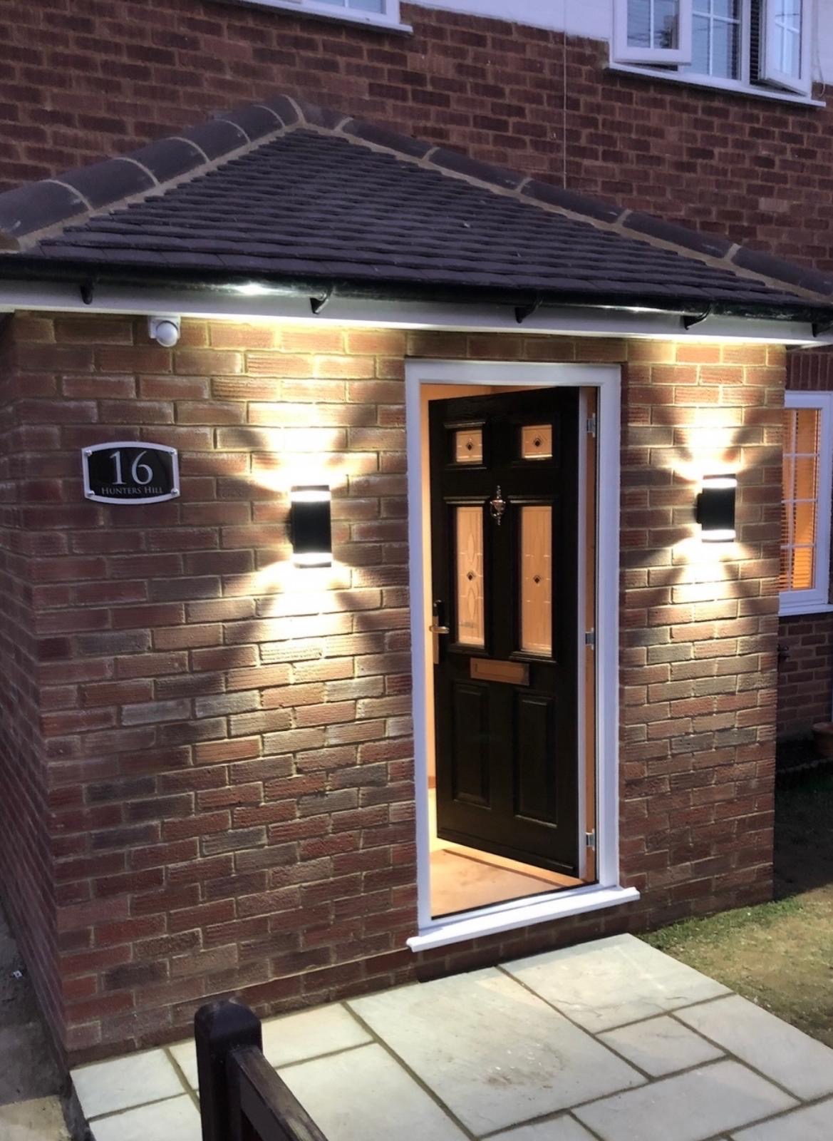 Front porch construction completed by MLH Construction in Ruislip